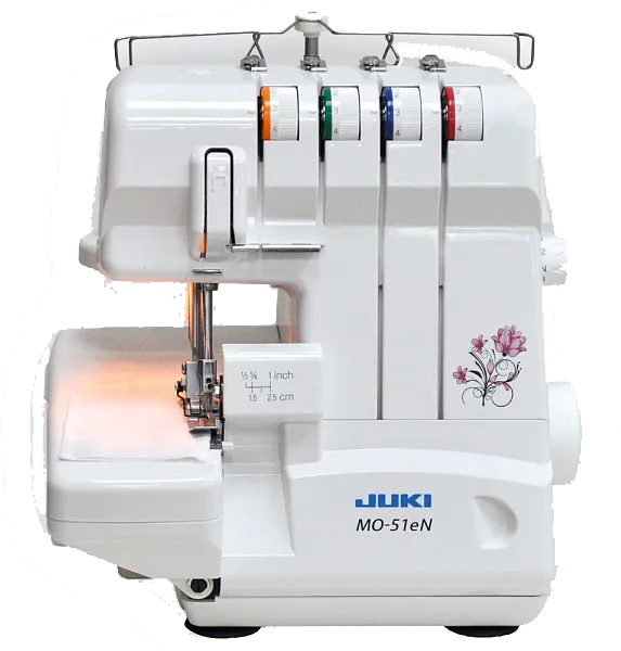 Замена иглы Juki MO-51eN