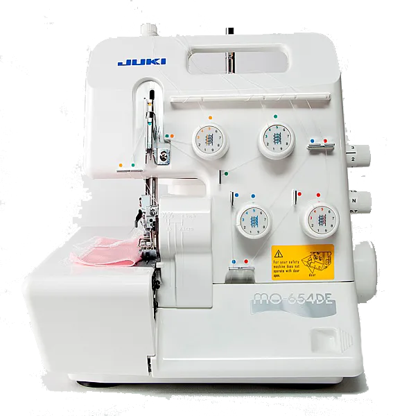 Замена иглы Juki MO-654DEN